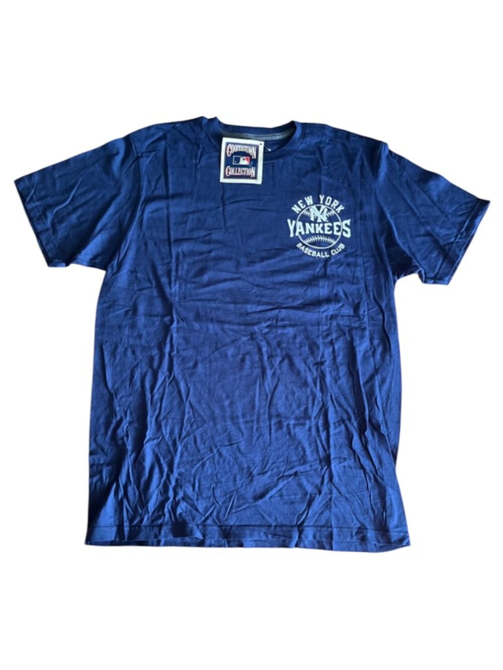 NWT Vintage Majestic New York Yankees Logo Changes Through the Years - Adult L - Picture 2 of 4